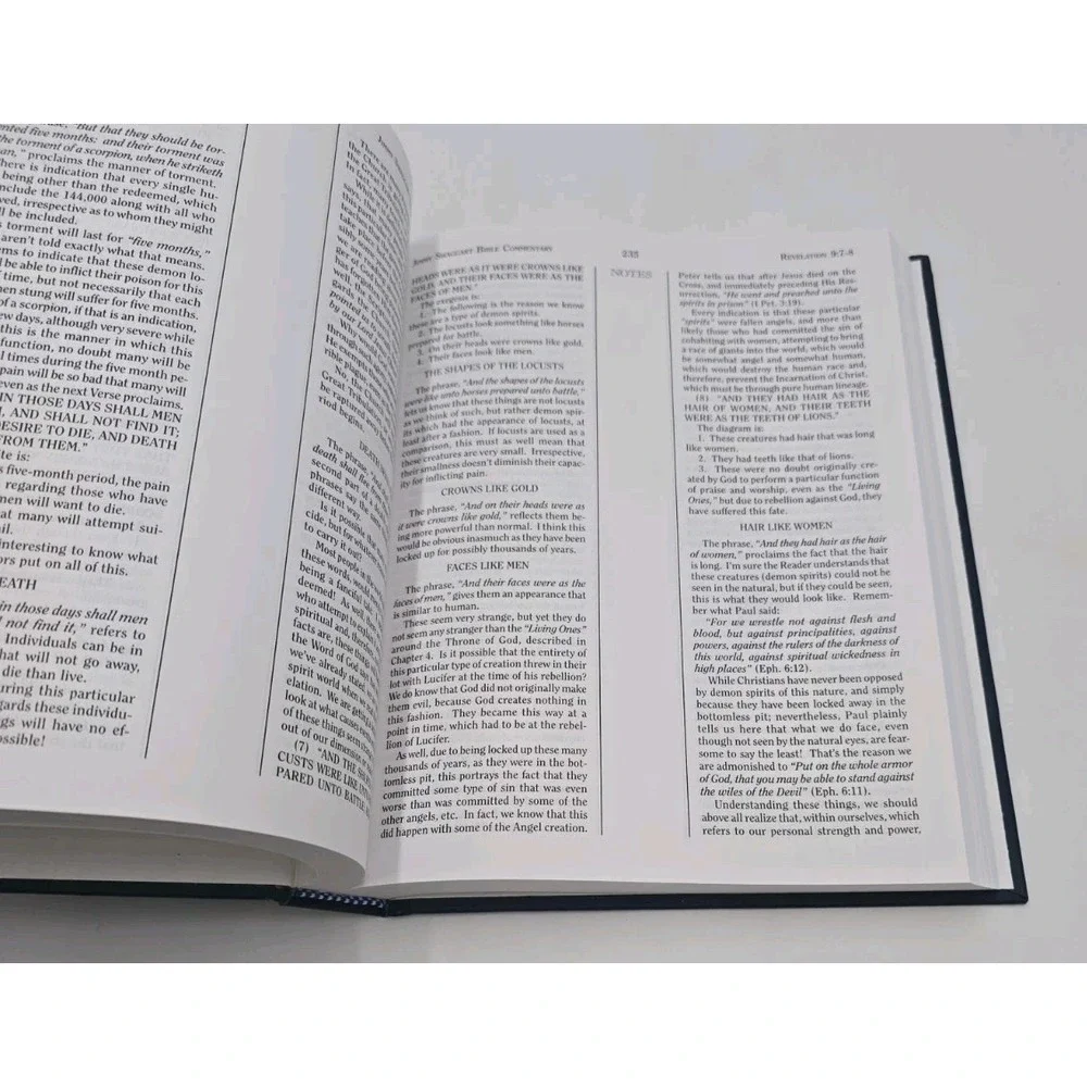Jimmy Swaggart Bible Commentary Revelation Hardcover Christian Bible Study Book